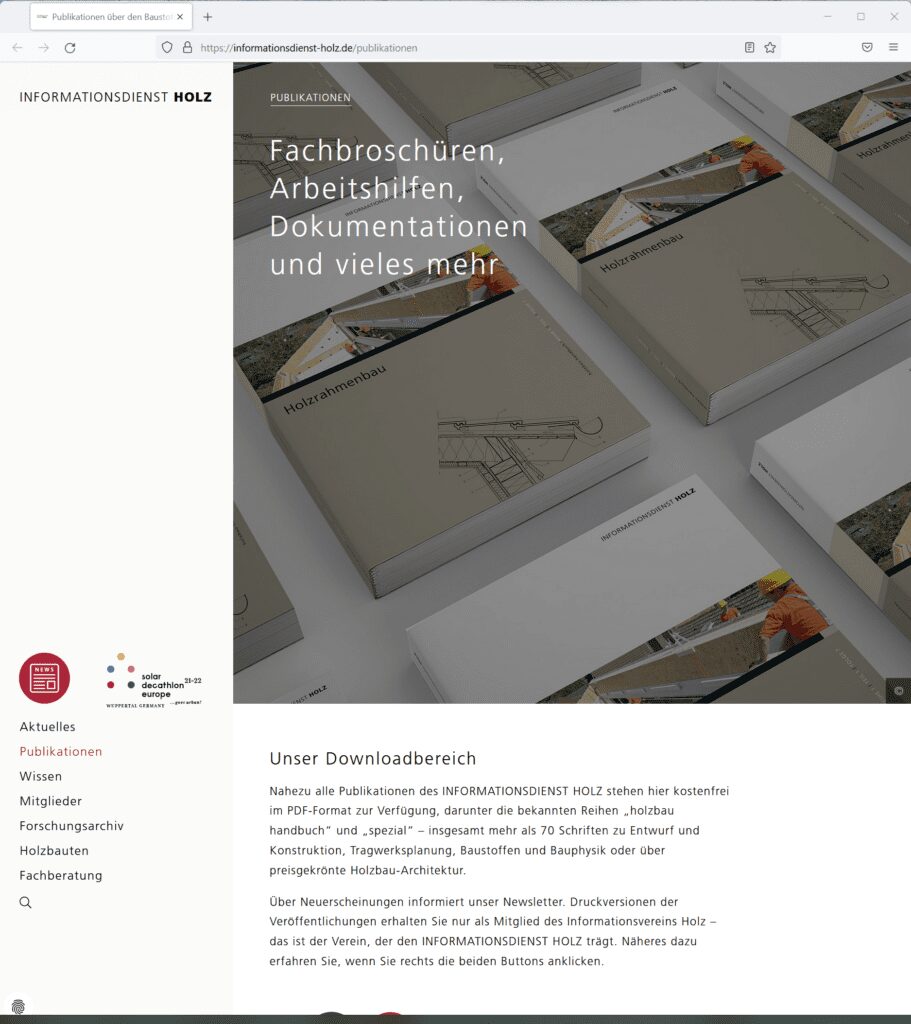 Holzbau Kompetenz Sachsen GmbH &ndash; Informationsdienst holz2