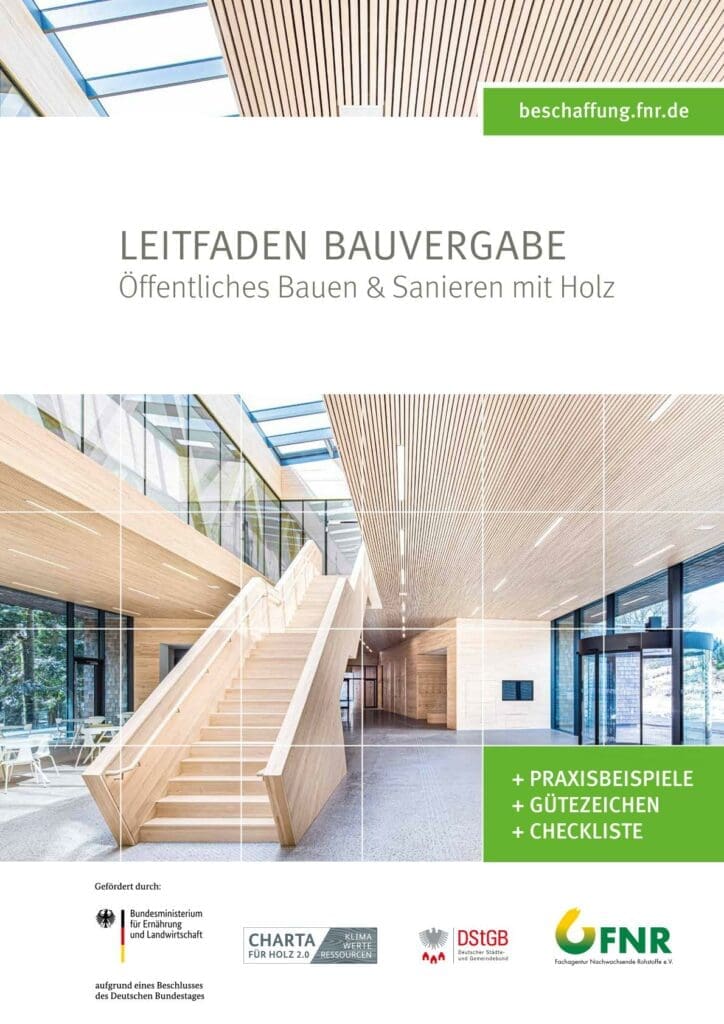Holzbau Kompetenz Sachsen GmbH &ndash; Brosch Leitfaden Bauvergabe Web bf final 01
