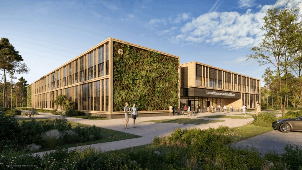 Holzbau Kompetenz Sachsen GmbH – Konzeptionierung Neubau Umweltbundesamt 1