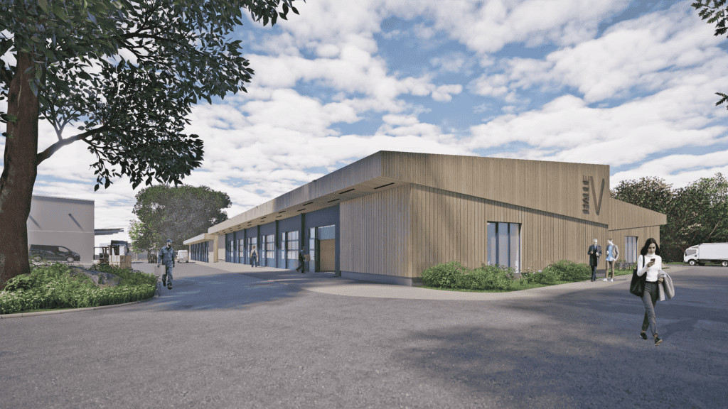 Holzbau Kompetenz Sachsen GmbH &ndash; Seitenansicht 1 Tag Staffage